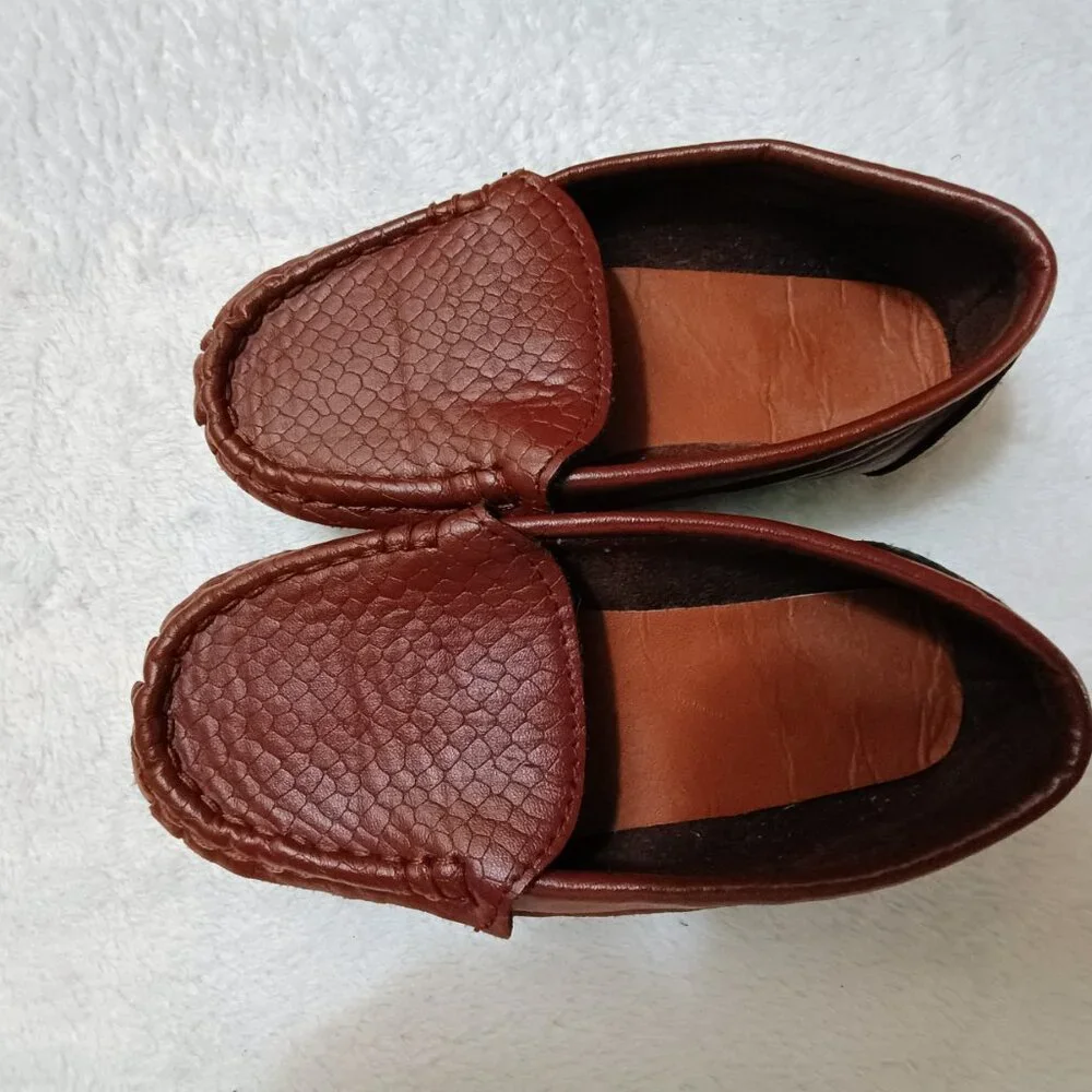 Bundle Shoes EU 27 Brown & Black Kids Loafers Moccasins